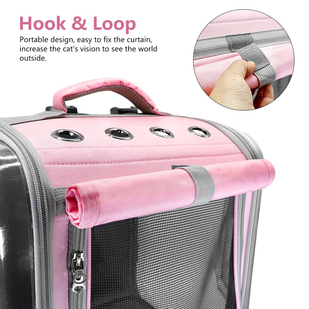 Pet Cat Carrier Backpack Breathable Cat Travel Outdoor Shoulder Bag For Small Dogs Cats Portable Packaging Carrying Pet Supplies dylinoshop