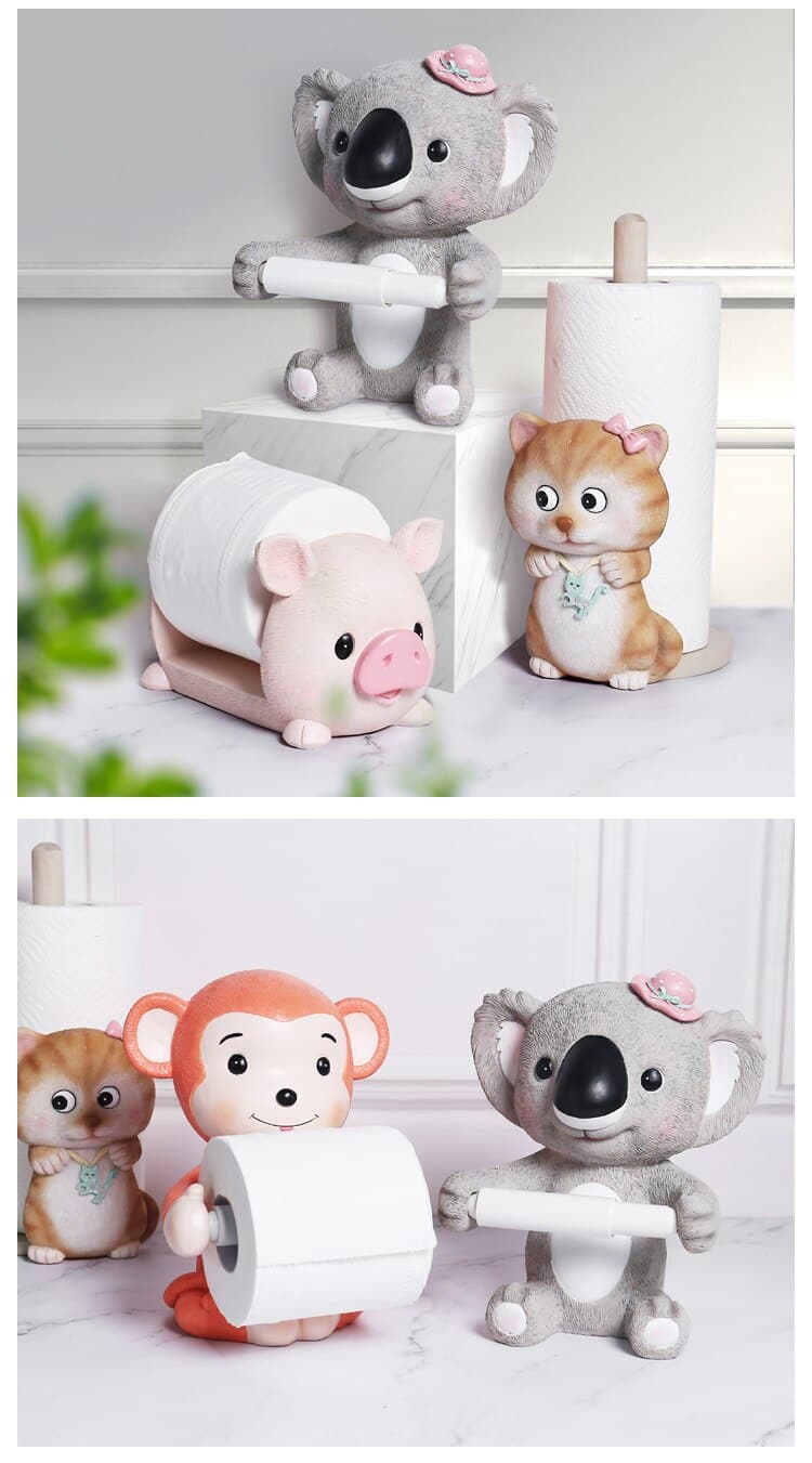 Cute Paper Towel Holder dylinoshop