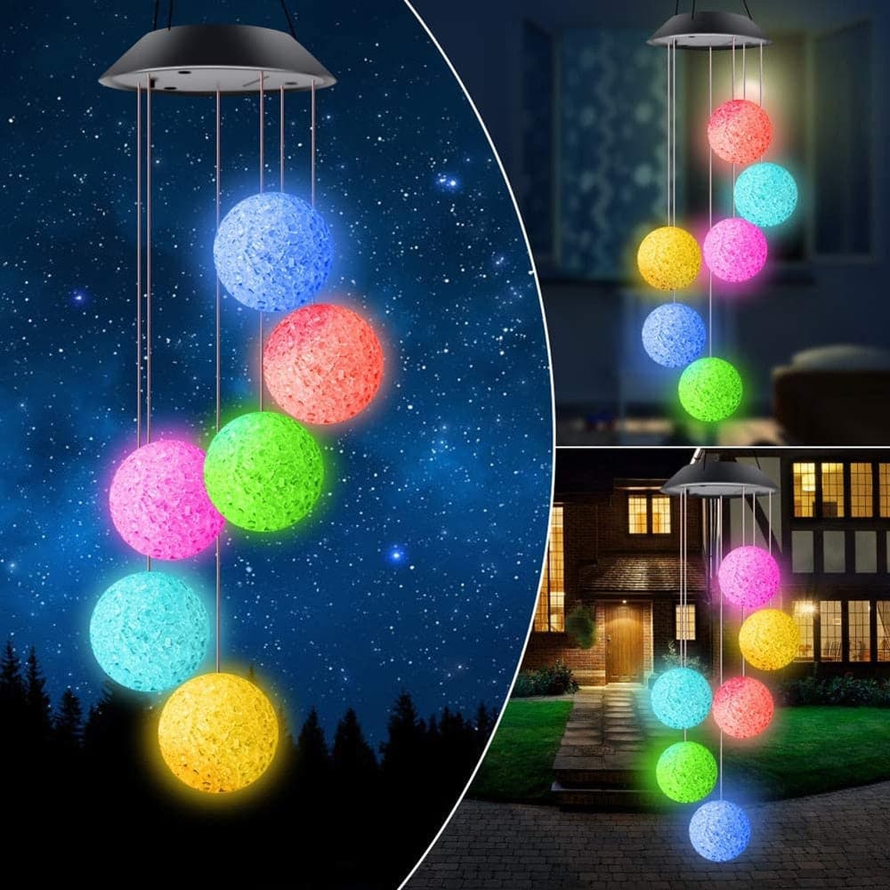 Solar-Powered Dangling Hummingbird Lights dylinoshop