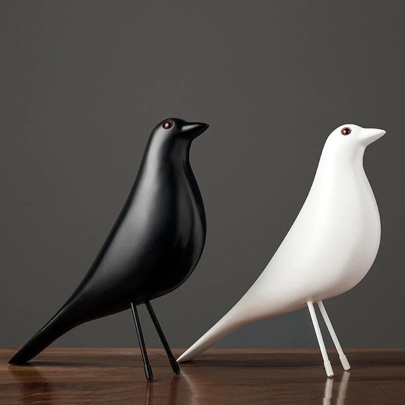 Minimalist Pigeon Figurine Feajoy