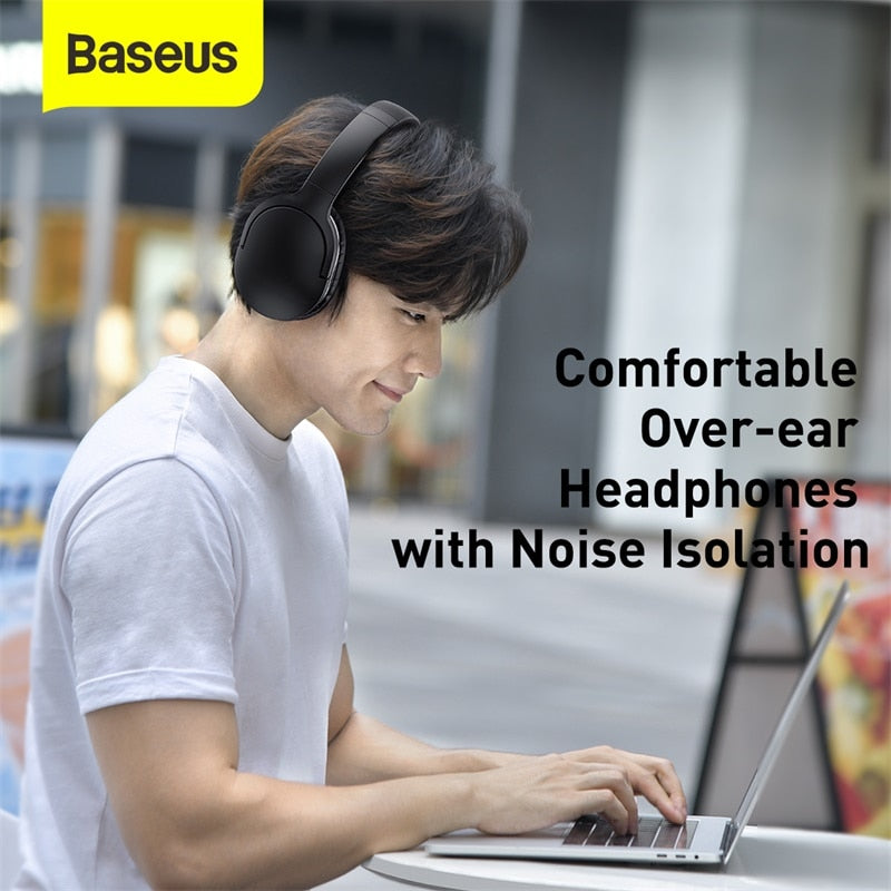 Baseus D02 Pro Wireless Headphones Bluetooth 5.3 dylinoshop