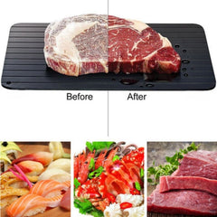 Super Fast Defrosting Tray  Fast Defrosting Tray Thaw frozen Food Meat Fruit Quick Defrosting Plate Board Defrost Kitchen Gadget Tool dylinoshop