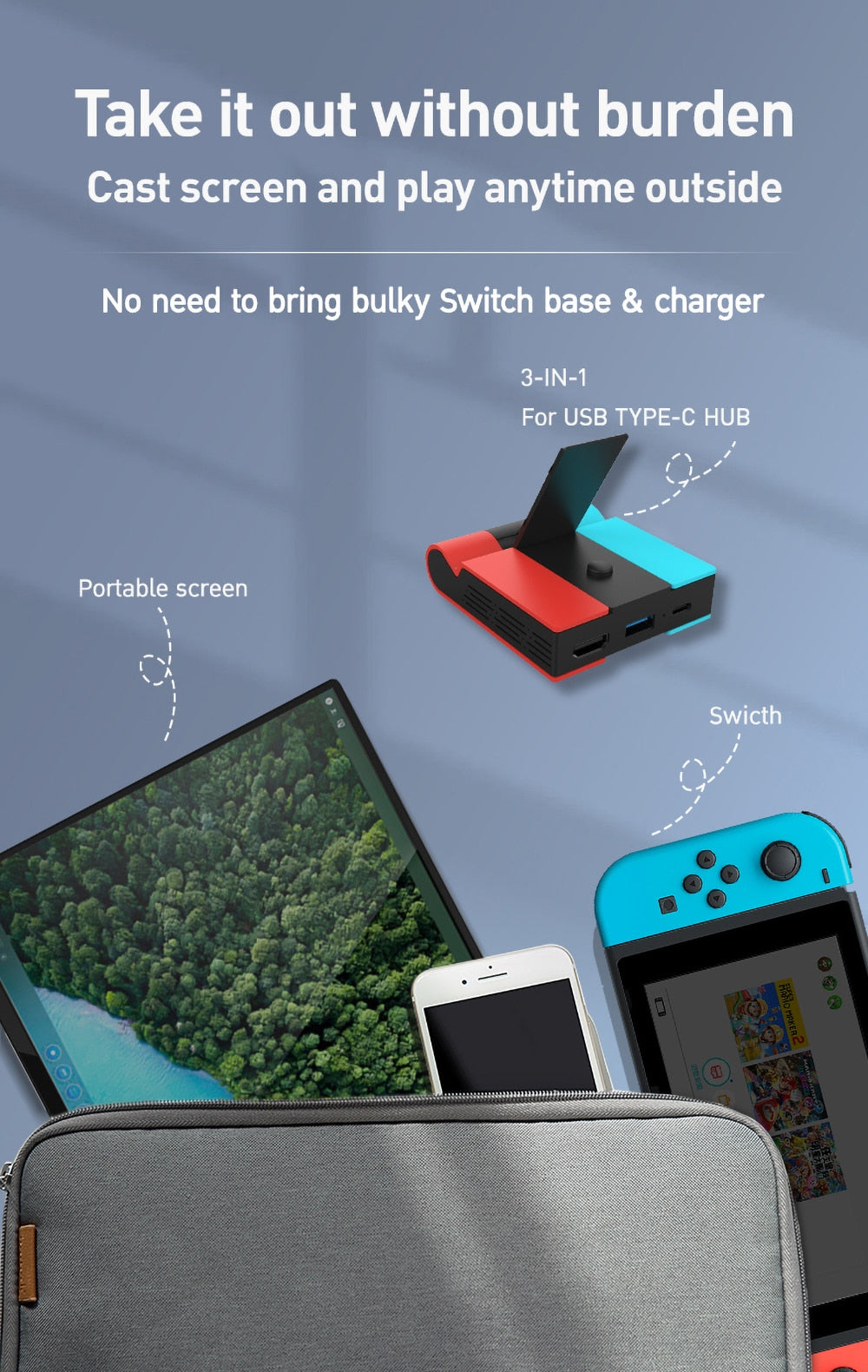 Adapter Dongle For Nintendo Switch dylinoshop