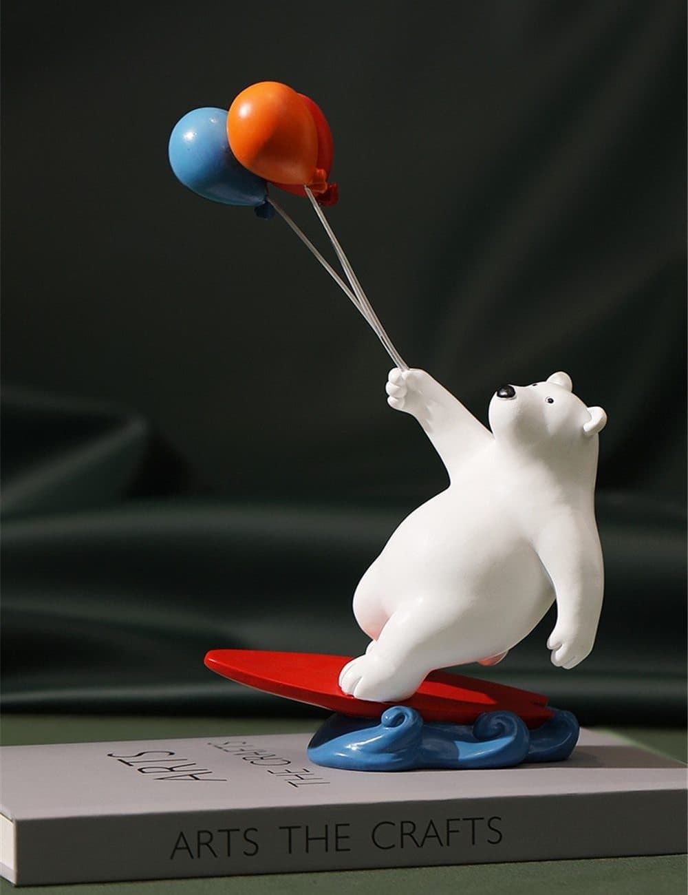 Balloon Polar Bear Surfer dylinoshop