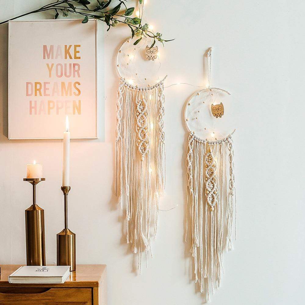 Luna Macrame Dreamcatcher feajoy