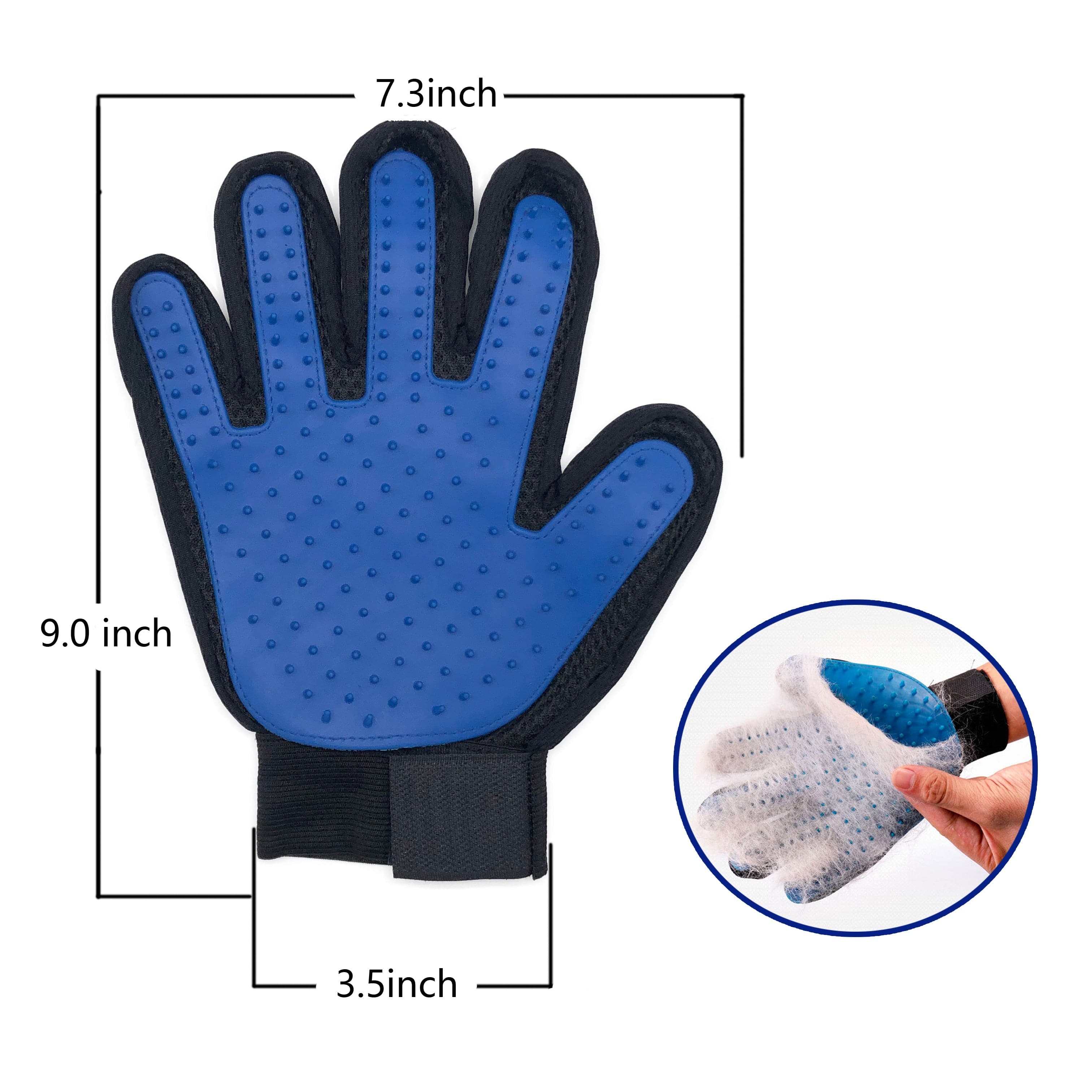 guante para gato dog Grooming Glove pet products mascotas cat Deshedding Hair Remove Cleaning Puppy Massage dla psa gatos perros dylinoshop