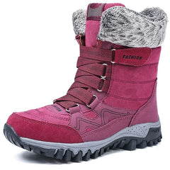 Women Snow Boots Winter Warm Plush Women's boots Waterproof dylinoshop