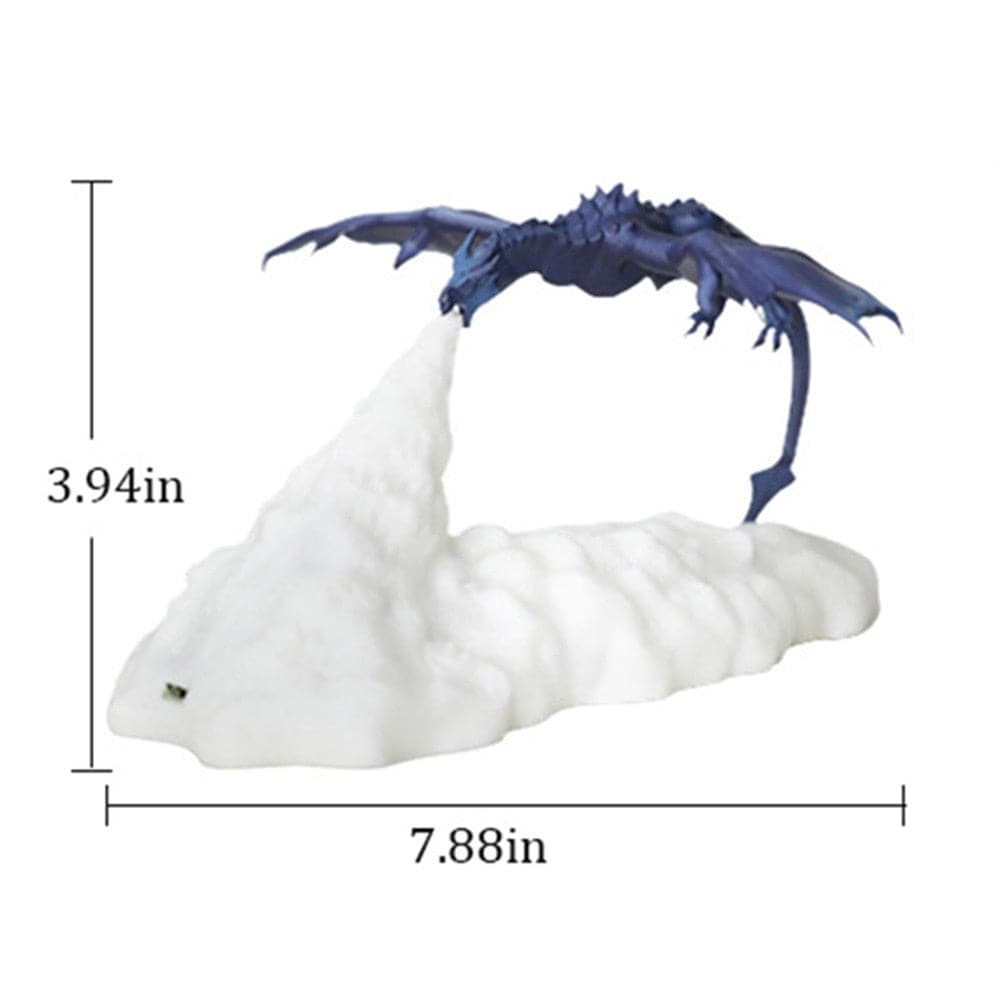 3D Printed LED Dragon Lamps As Night Light For Home Hot Sale Than Moon Lamp Night Lamp Best Gifts For Kids dylinoshop