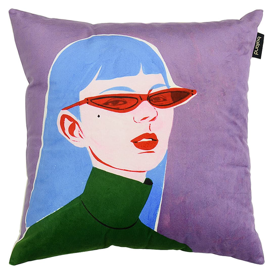 Greenainer Modern Girl Pillow Cover feajoy