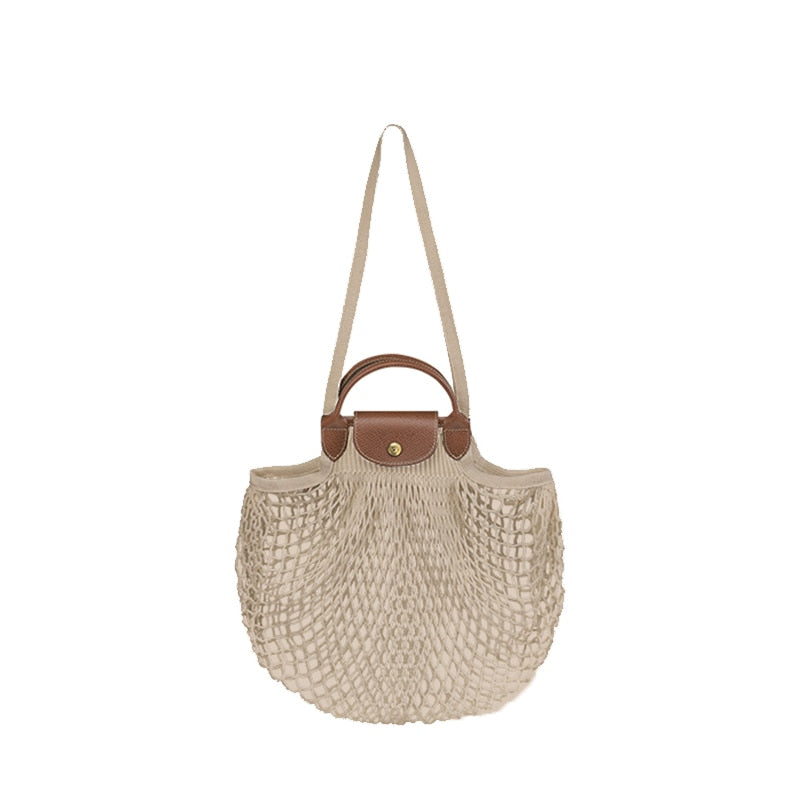 Mesh Net Women's Tote Handbags dylinoshop