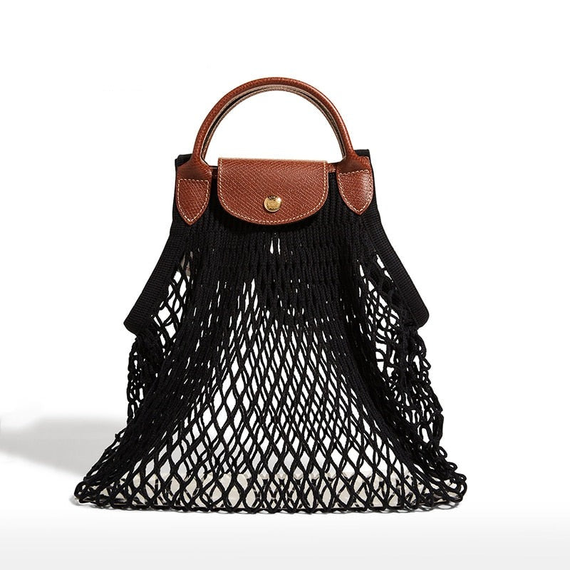 Mesh Net Women's Tote Handbags dylinoshop