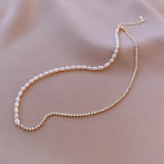 Necklaces Charm Jewelry Simple Rhinestone Pearl Korean Style Touchy Style