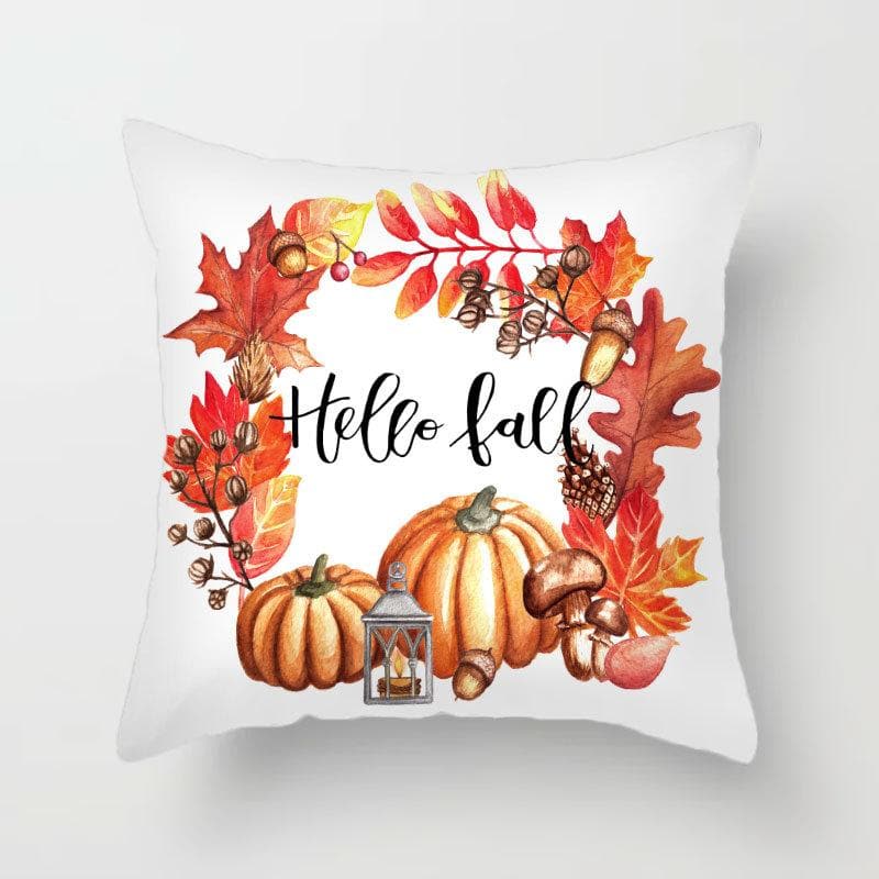 Autumn Pumpkins Cushion Covers dylinoshop