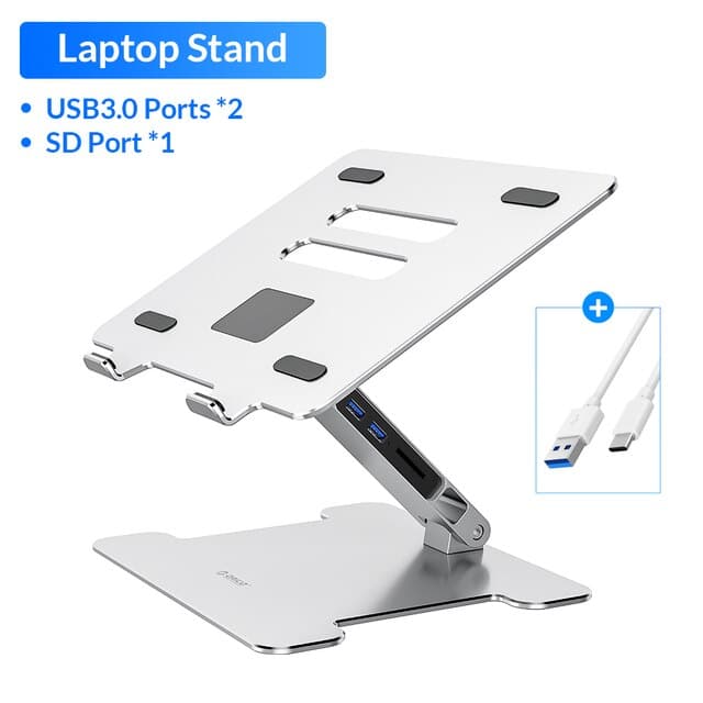 Foldable Laptop Cooling Stand With USB Hub dylinoshop