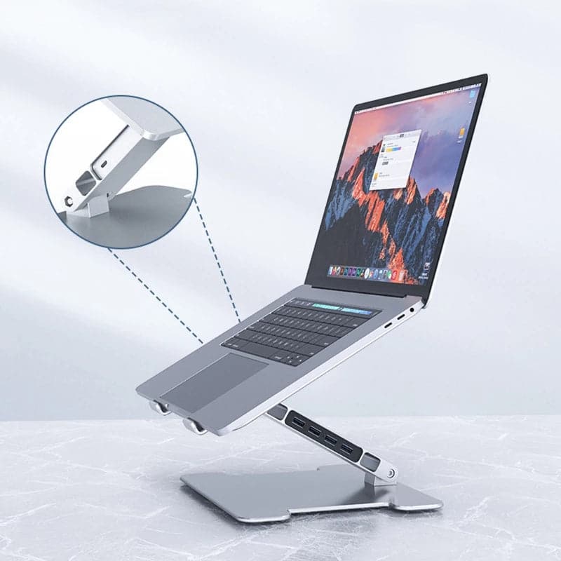 Foldable Laptop Cooling Stand With USB Hub dylinoshop