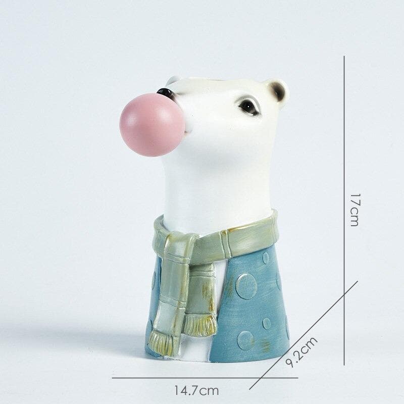 Bubblegum Animal Vase dylinoshop