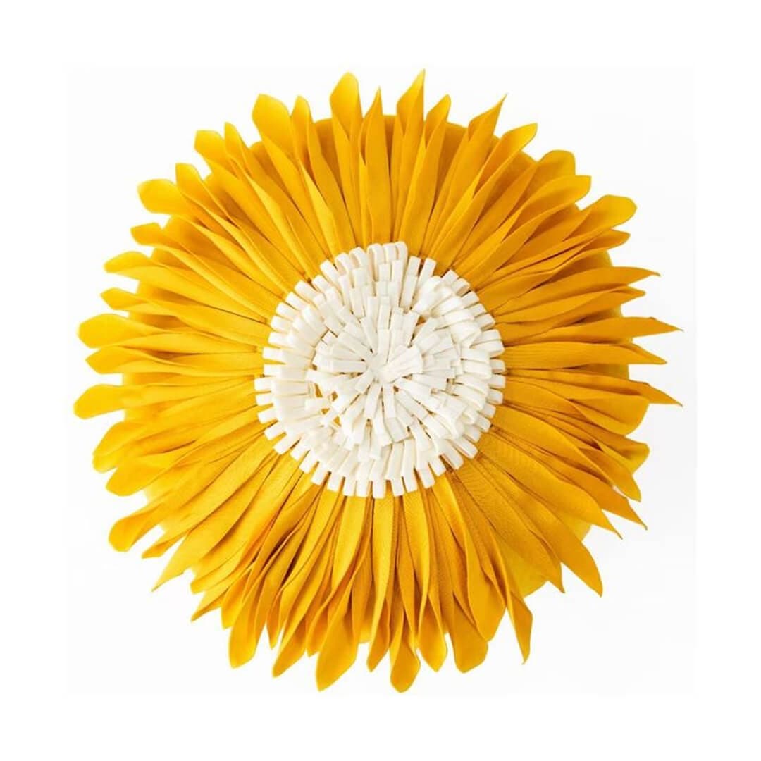 Handmade Sunflower Cushion Covers Feajoy