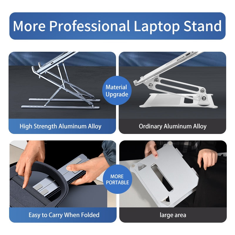 Adjustable Laptop Stand Aluminum dylinoshop