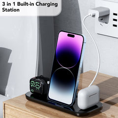 3 in 1 Wireless Charger Station for iPhone dylinoshop