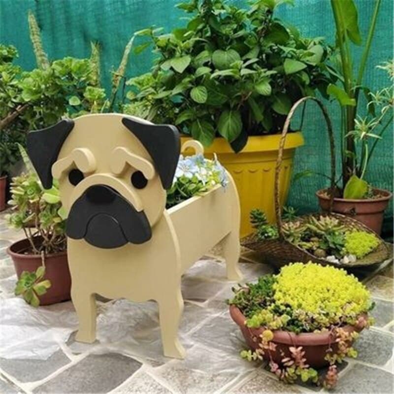 DOG PLANTER dylinoshop