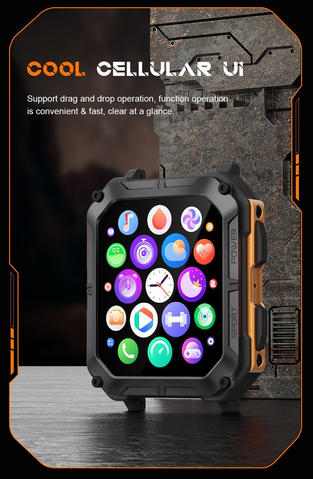 C20Pro Smart Watch IP68 Waterproof dylinoshop