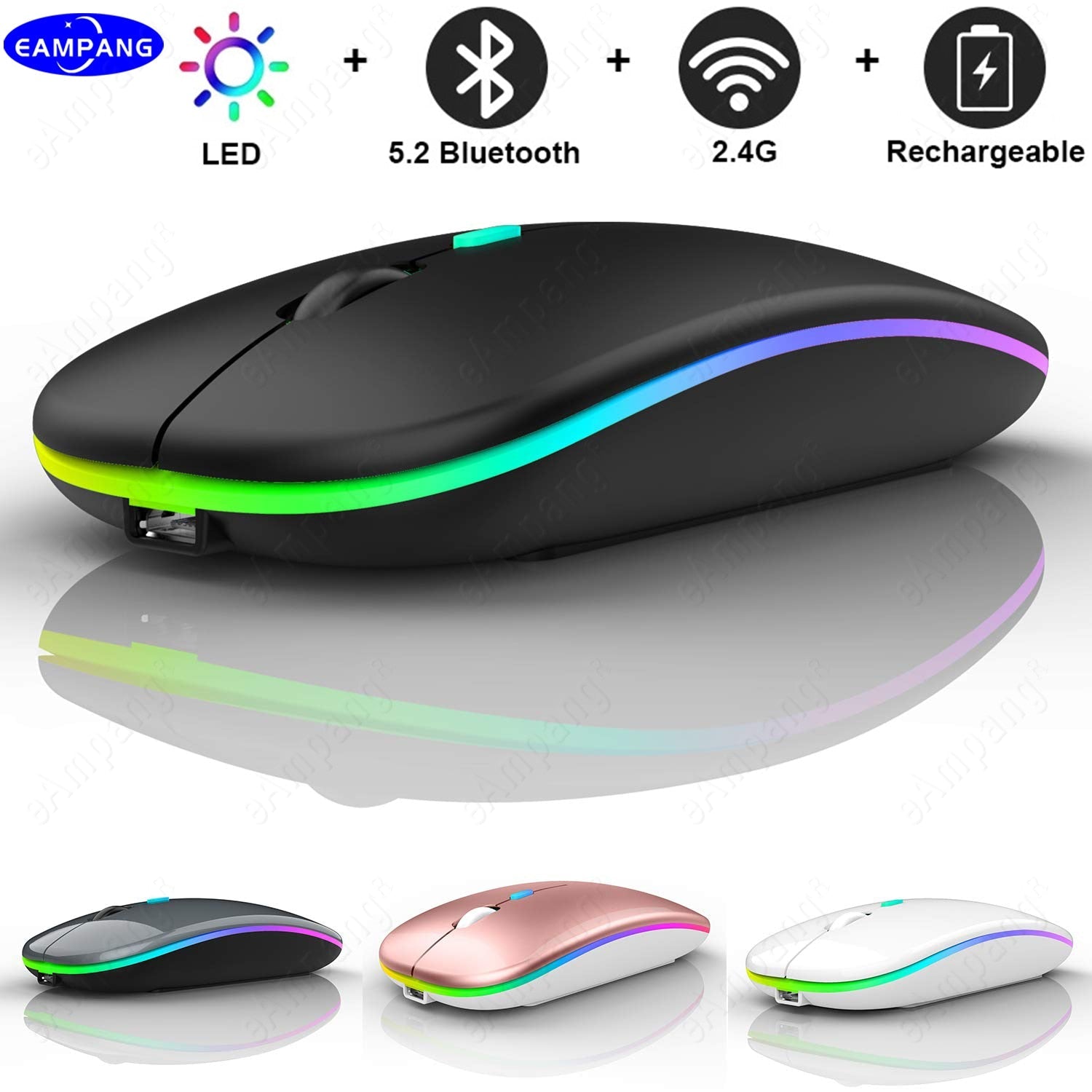 5.2 BT Wireless Mouse dylinoshop