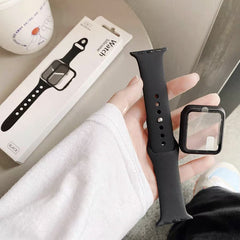 Case and Silicone Strap for Apple Watch dylinoshop