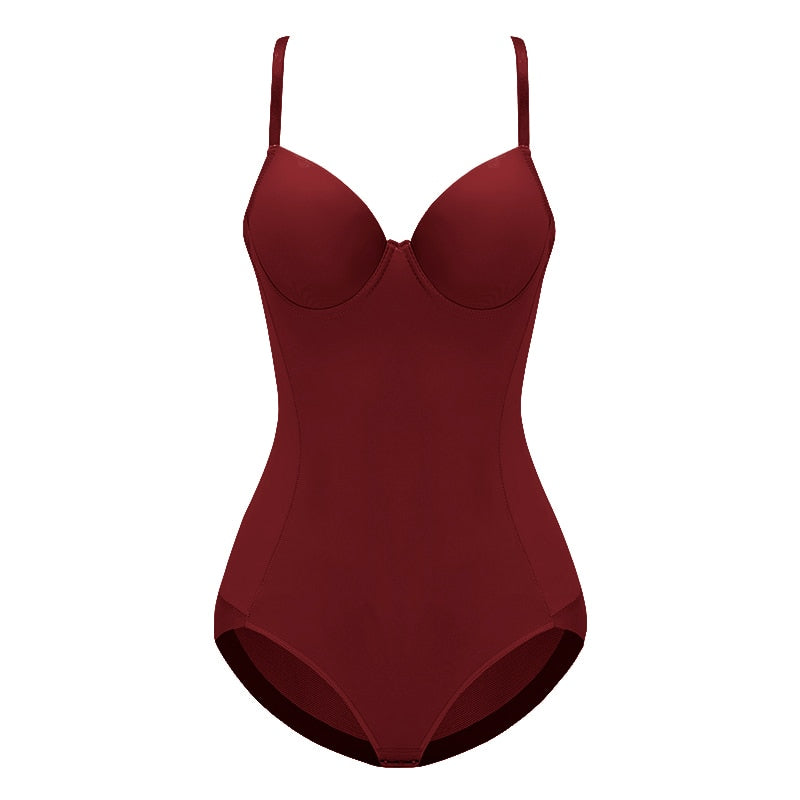 Powerful Underwire Women's Silky Bodysuit dylinoshop