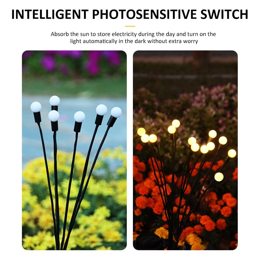 Starburst Swaying Solar Garden Lights-2PCS dylinoshop