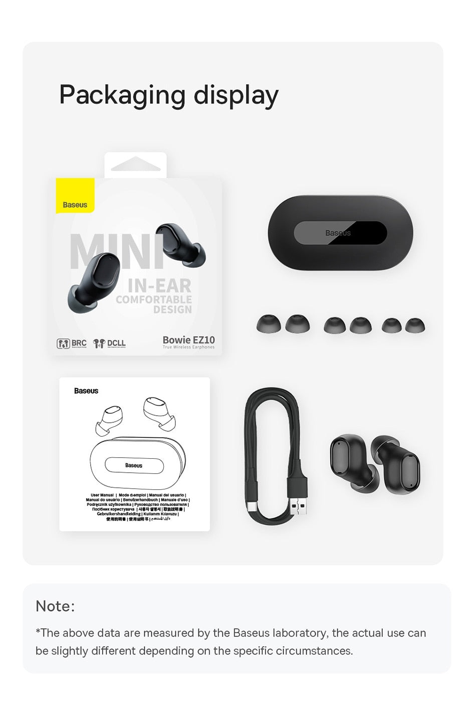 Baseus Bowie EZ10 Wireless Earphone dylinoshop