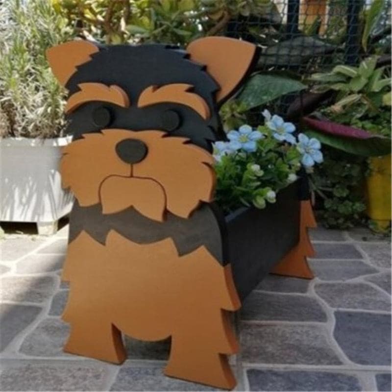 DOG PLANTER dylinoshop