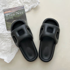 Stylish Hollow Out Slides dylioshop