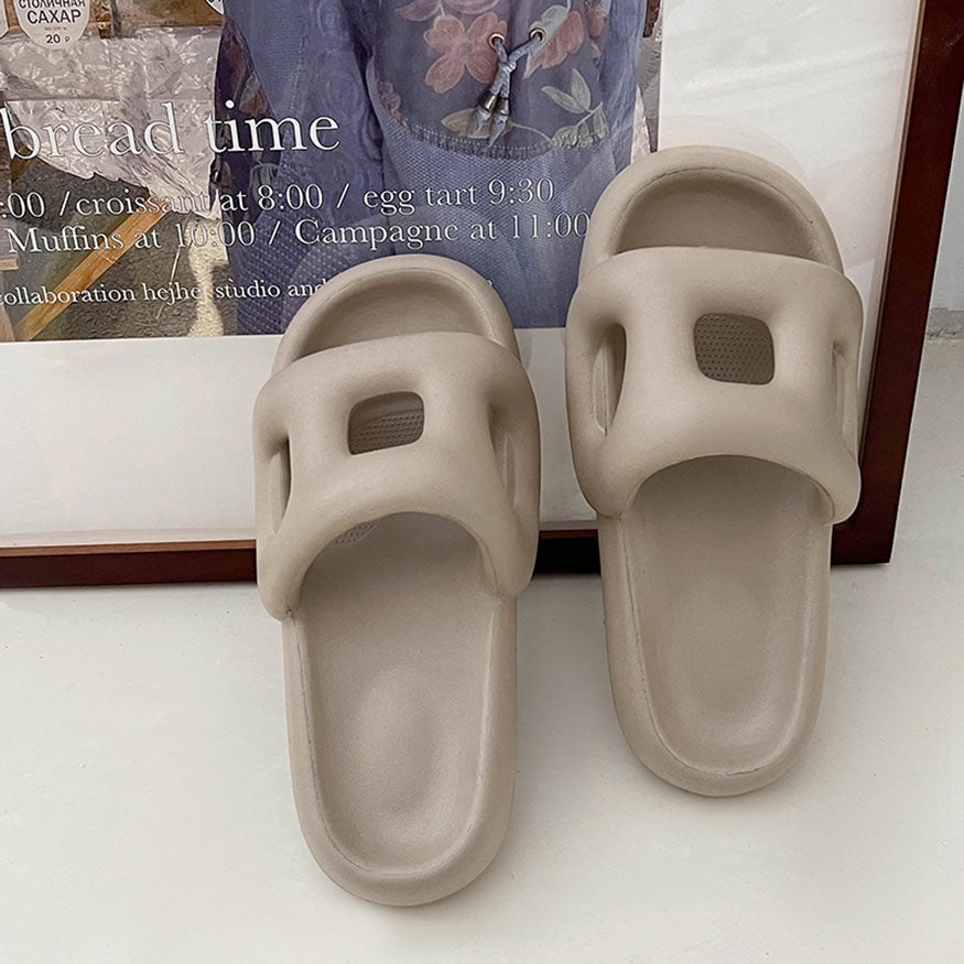 Stylish Hollow Out Slides dylioshop