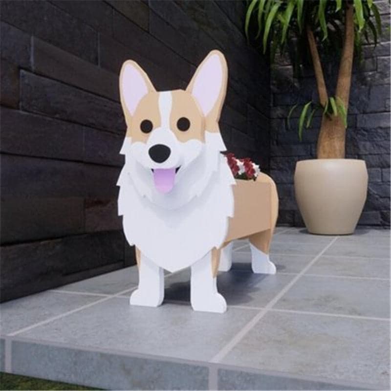 DOG PLANTER dylinoshop