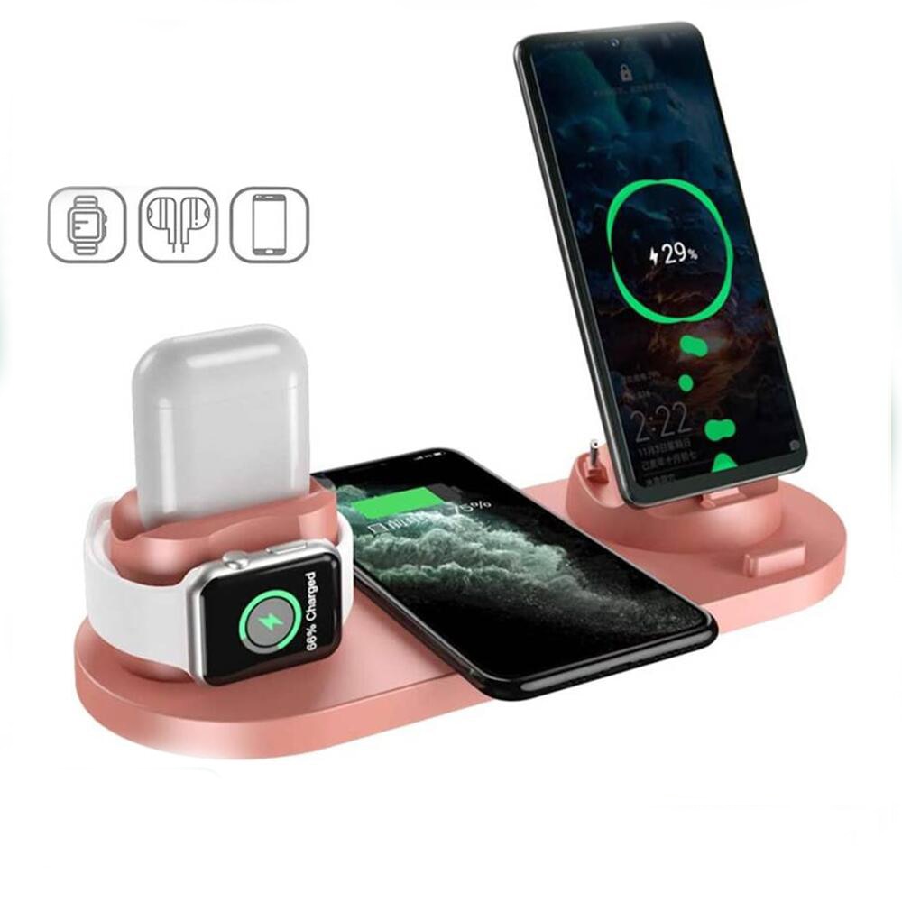 8 in 1 Wireless Charger for iPhone, Airpods and Apple Watch dylinoshop