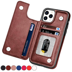 Case For iPhone  with Multi Card Holder Case Cover dylinoshop