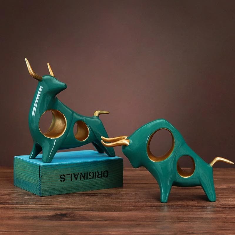 Abstract Taurus Sculpture dylinoshop