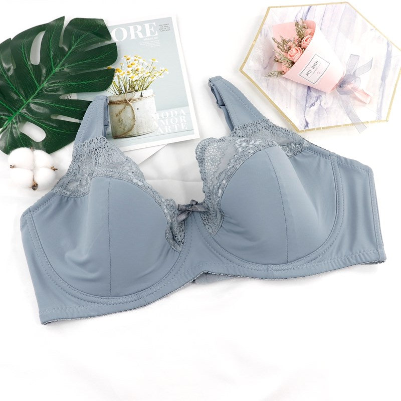 Super Full Cup Women's Plus Size Lace Bra dylinoshop