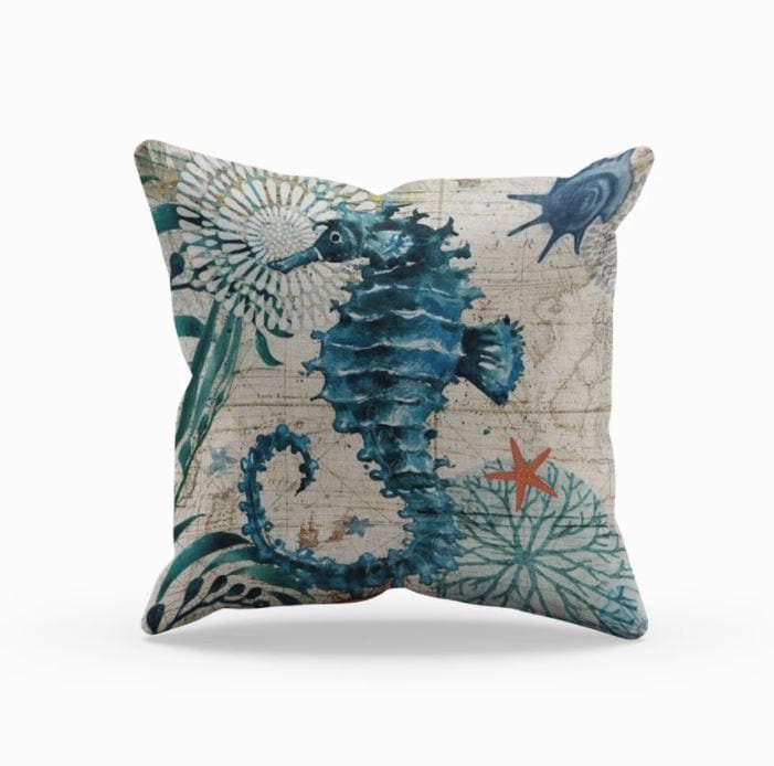 Sea Life Cushion Covers Feajoy