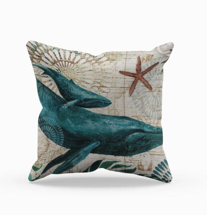 Sea Life Cushion Covers Feajoy