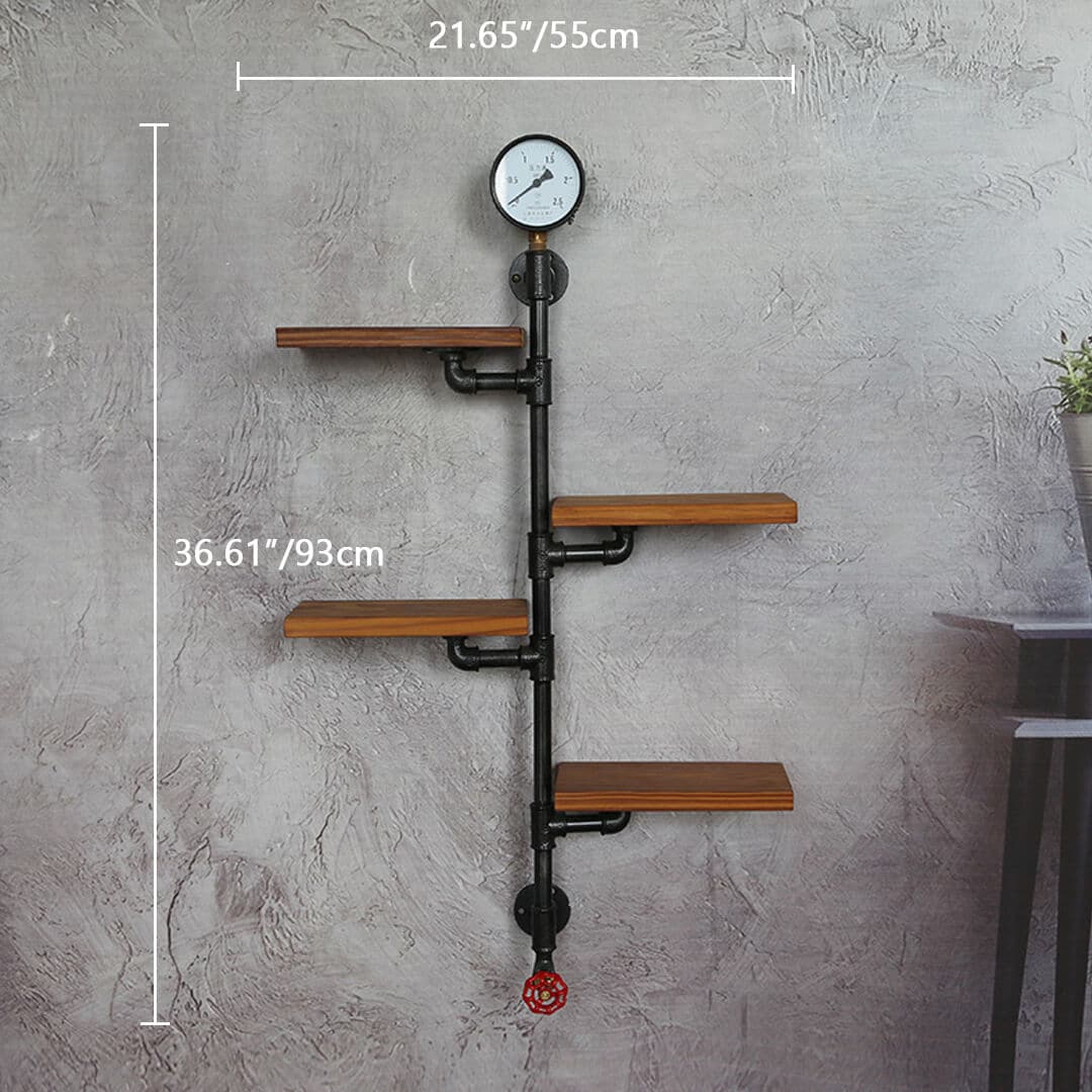 Retro industrial Style Multi-layer Rack Feajoy