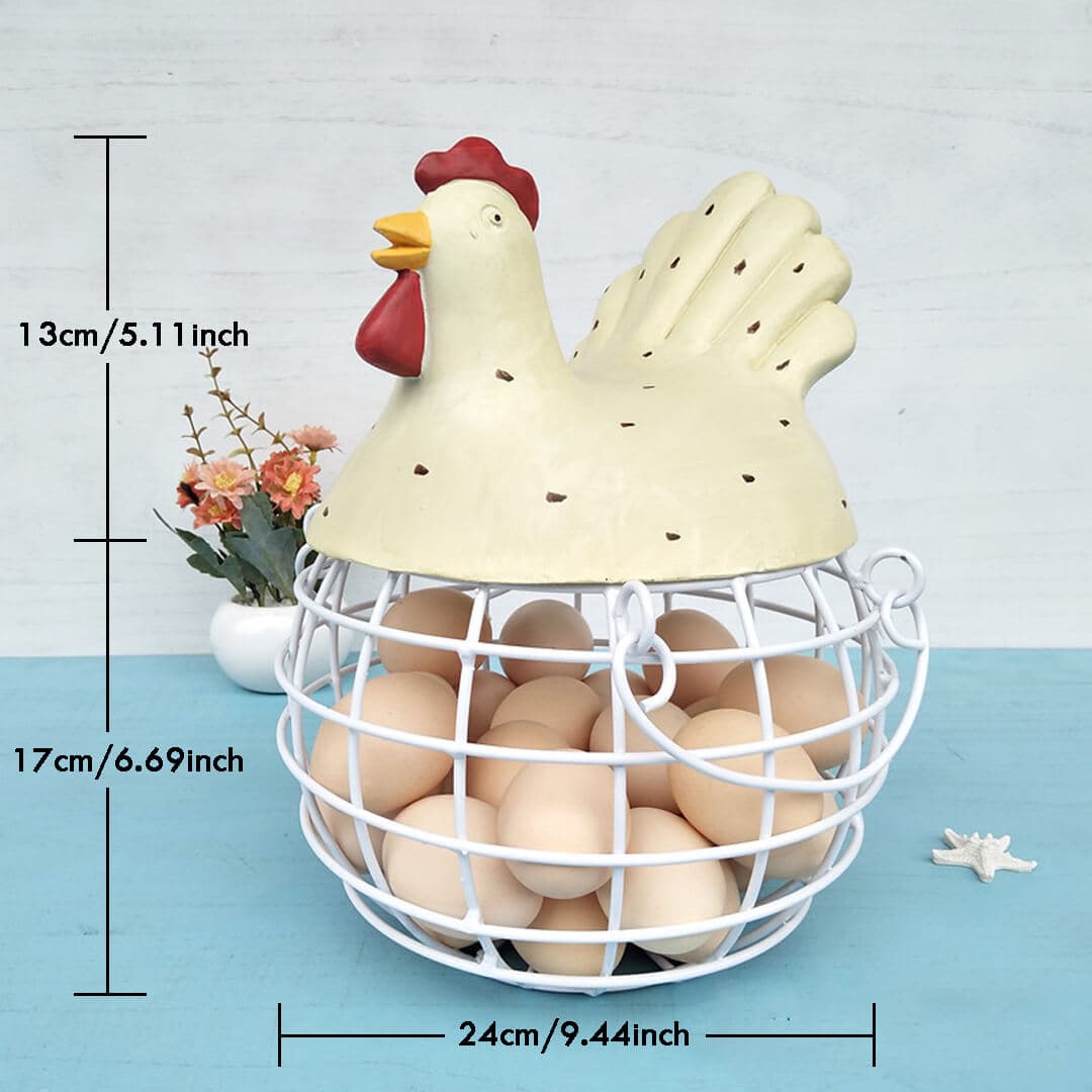 Egg Holder Hen Storage Basket dylinoshop