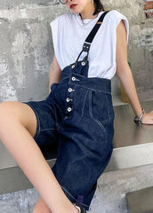 Summer denim blue back with button five pants AT-LPTS210609