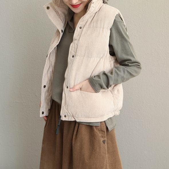 Thicken Warm Casual Waistcoat Women Casual Winter Tops CTS181127