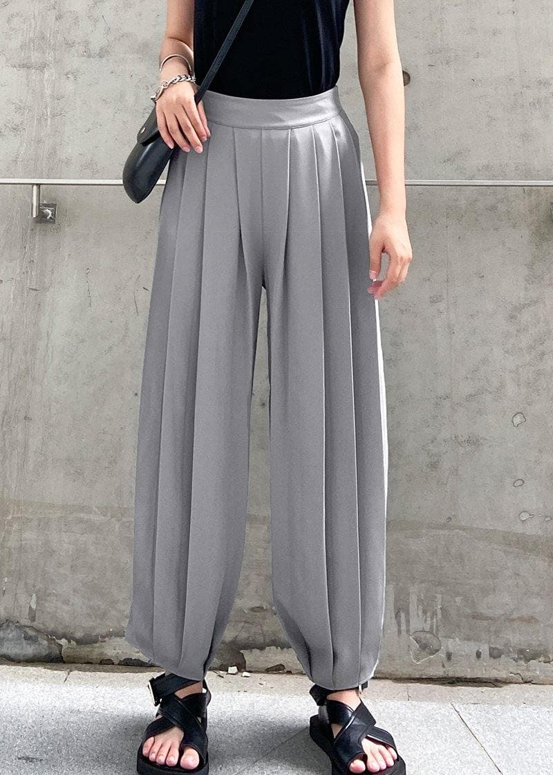 Thin large size casual Harlan bloomers women high waist radish wide leg pants AT-LPTS200617