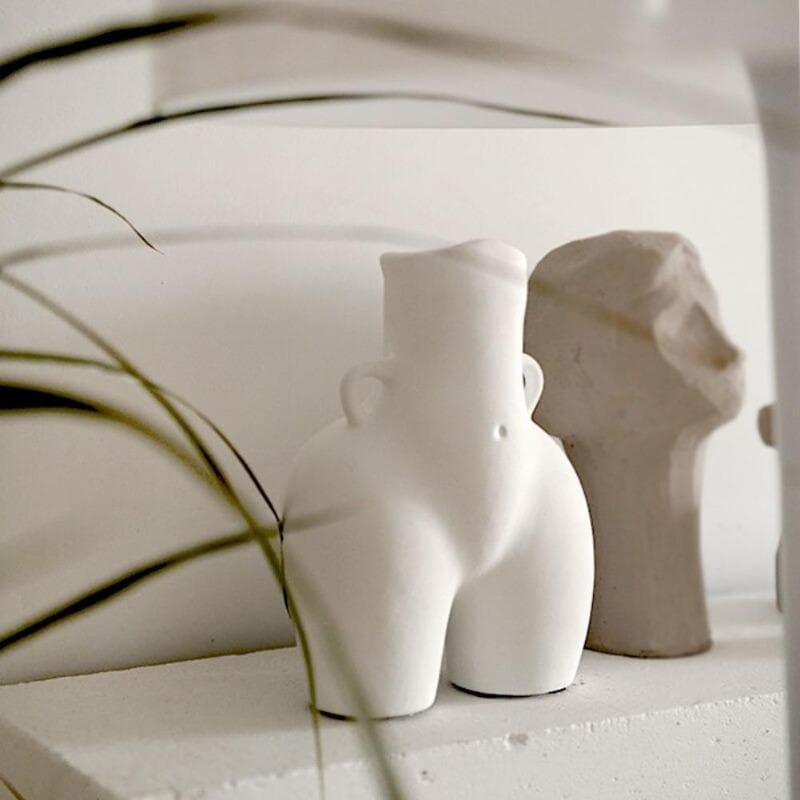 Maiden's Torso Decorative Vase Feajoy