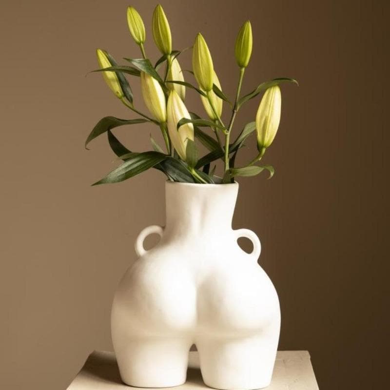 Maiden's Torso Decorative Vase Feajoy