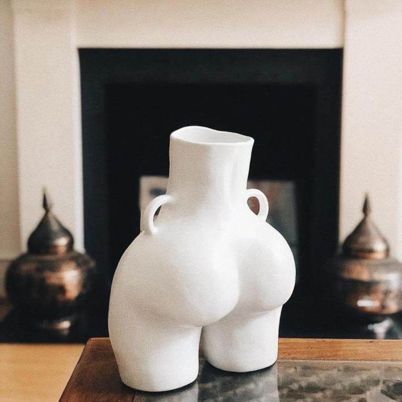 Maiden's Torso Decorative Vase Feajoy