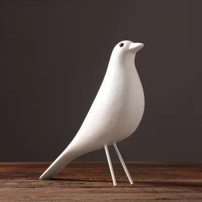 Minimalist Pigeon Figurine Feajoy