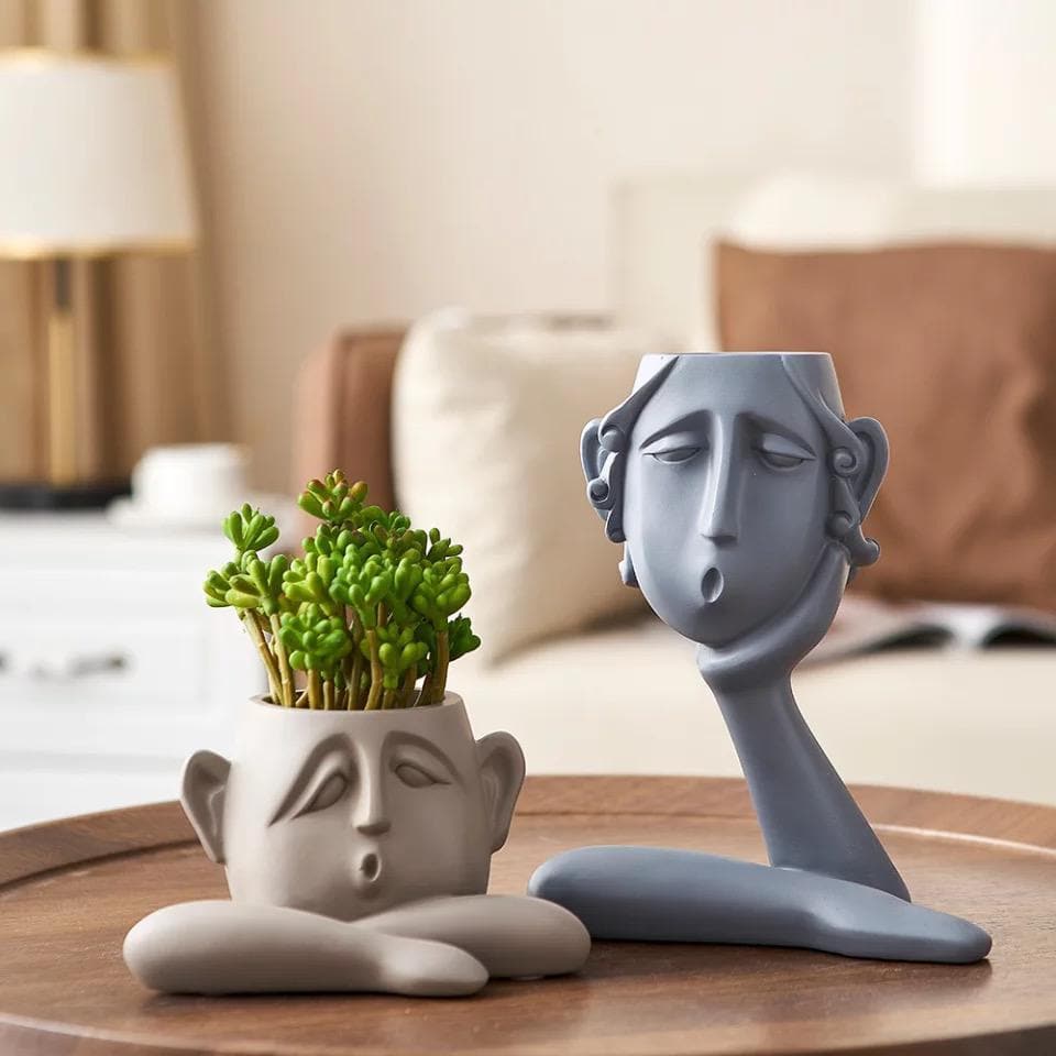 Sculpture Planter feajoy